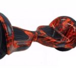 Hoverboard sa ruckom-Elektricni Skuter 10" - Vatreni