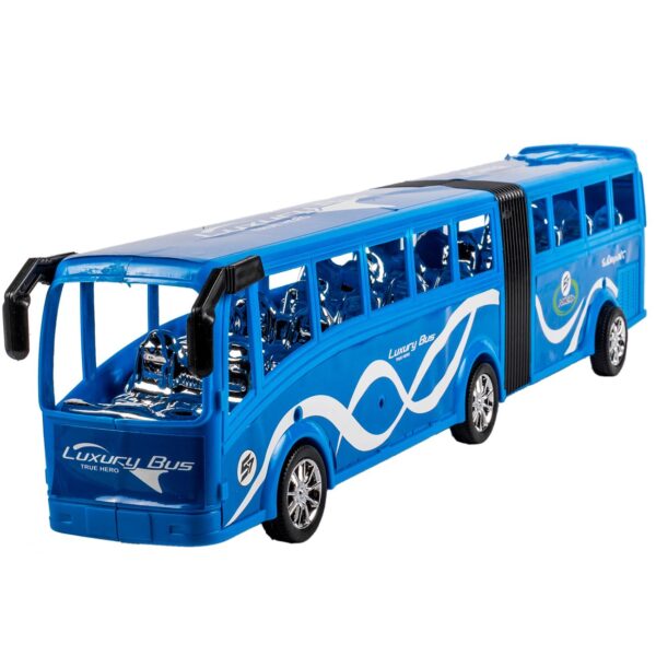 Autobus na navijanje - plavi