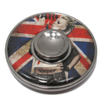 Hand Spinner metalni London mod 1 sivi
