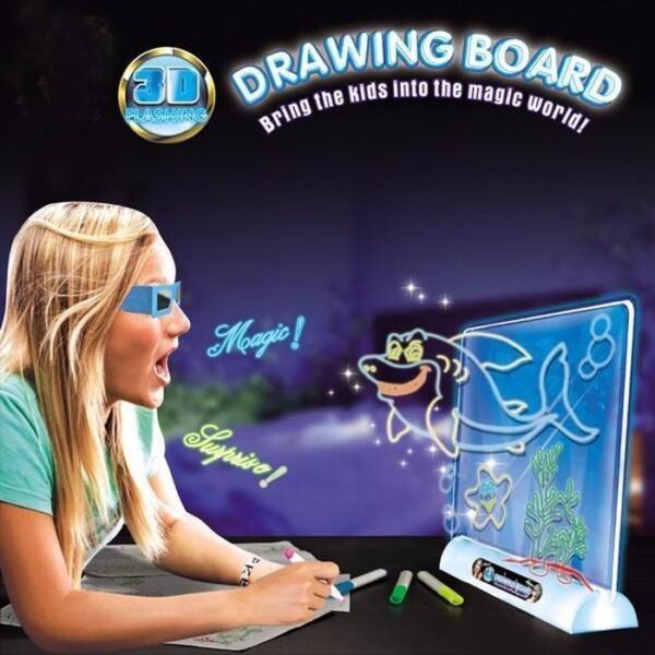 Magic Drawing Board 3D Magicni Crtez NOVO 3