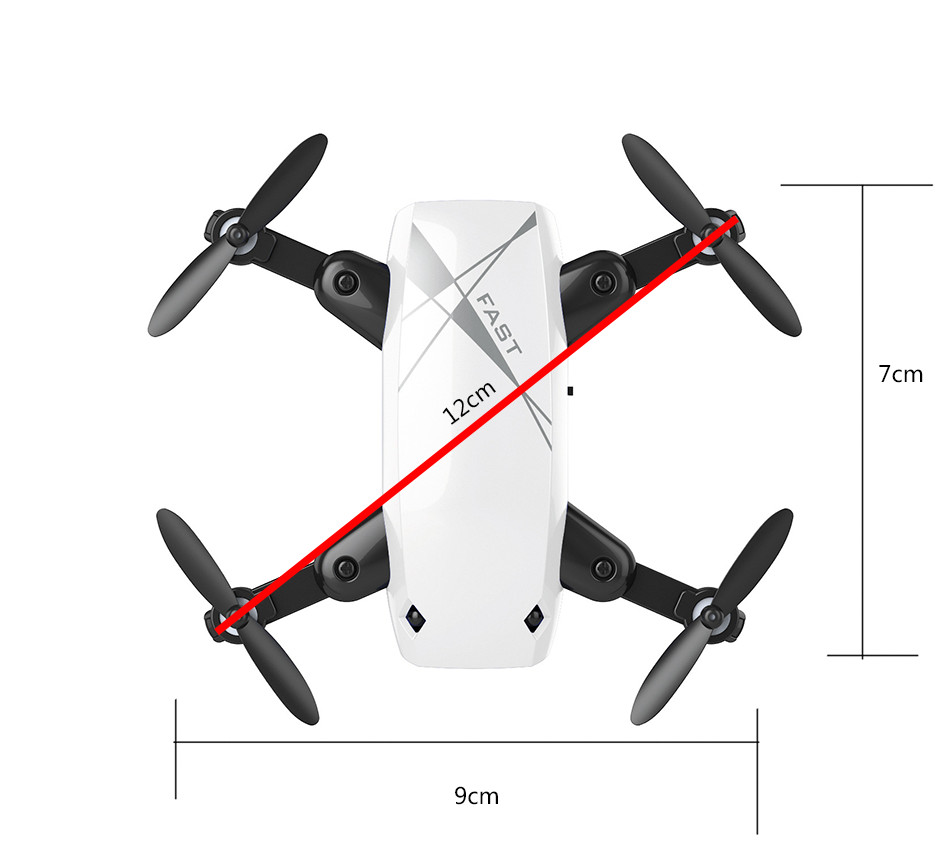 Mini RC Dron S9 sa Kamerom - NOVO 3