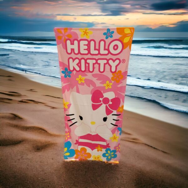 Peskir za plazu - hello kitty