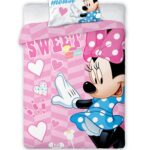 Posteljina za bebe Minnie 100x135+40x60cm - 5907750541843