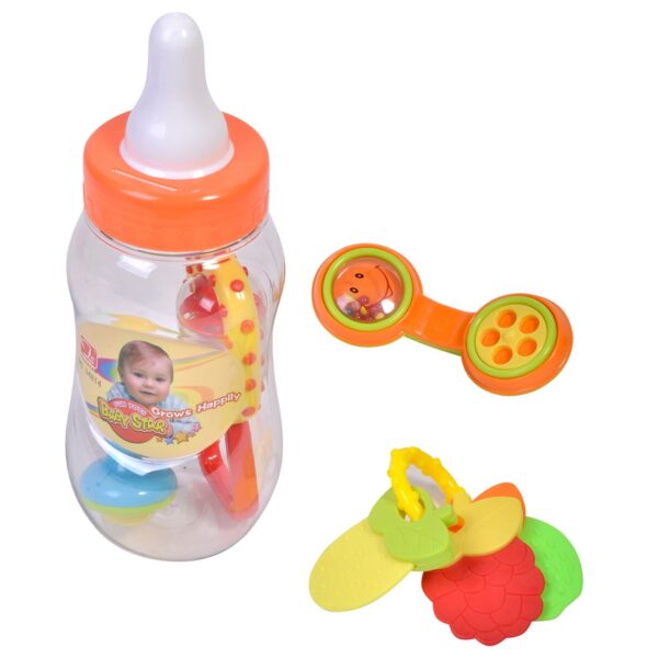 Set igrački za bebe i gumena glodalica