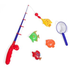 Set za pecanje - štap i ribice sa magnetima i mreža
