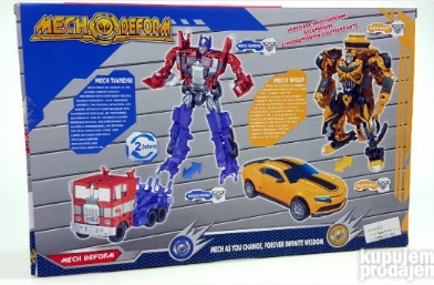 Transformers - ROBOT AUTO Bumblebee i Optimus Prime Robot kamion 3