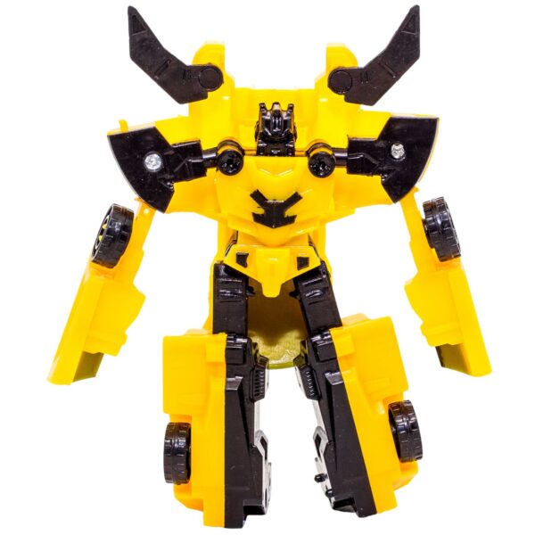 Transformers robot žuti trkački automobil