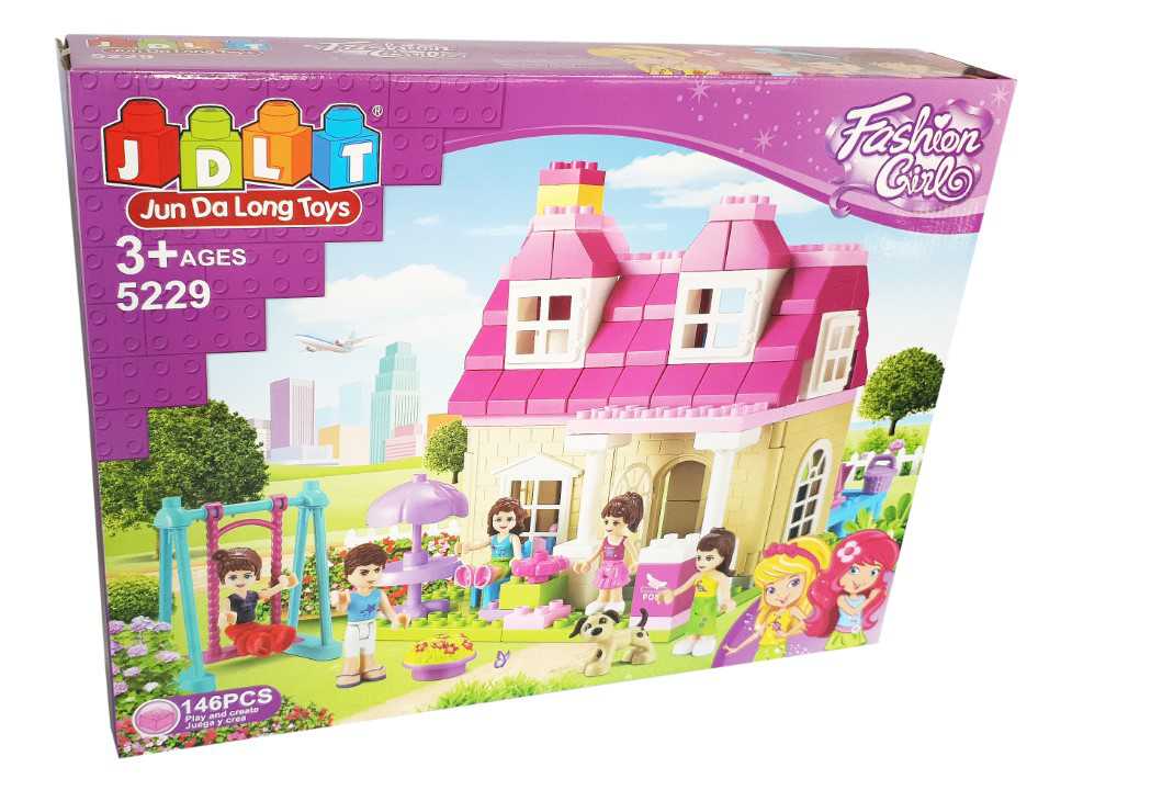 Kocke kuca SET 146 delova mali ali online prodavnica online prodaja internet kupovina