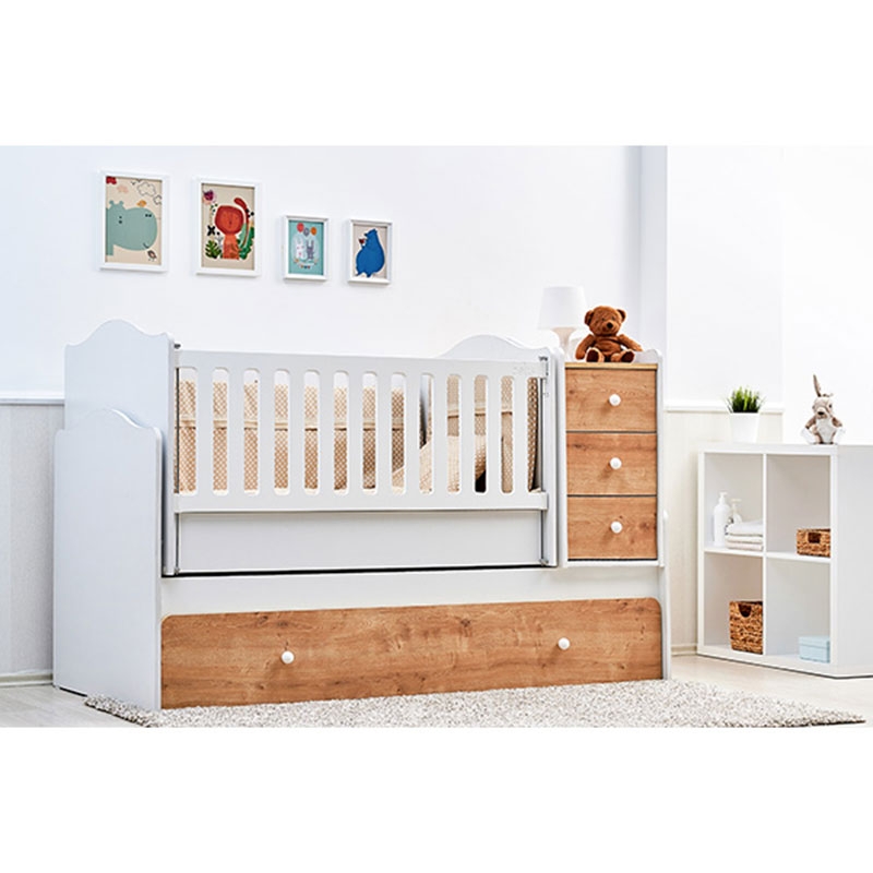 NOVA - 5U1 krevetac za bebe BEŽ-BELI mali ali online prodavnica online prodaja internet kupovina