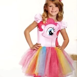 Pinkie Pie roze kostim-haljina za devojčice – My Little Pony – prikaz kostima