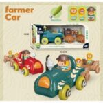 Traktor sa farmerom i konjem – fotografija 1
