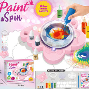 Paint Spin kreativni set za slikanje rotacijom – fotografija 1