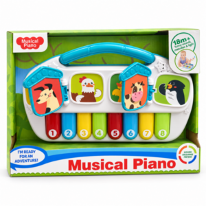 Piano muzički sa životinjama – fotografija 1