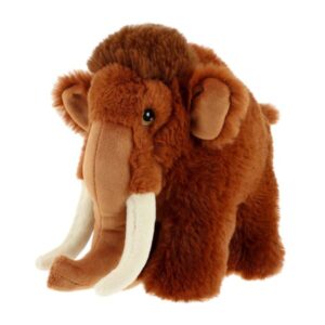 Plišani braon mamut sa kljovama – fotografija 1