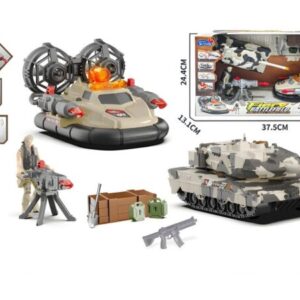 Fiery Battle set tenka i vojnog čamca sa figurom – fotografija 1
