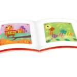 Tooky Toy drvena mozaik-bockalica sa predlošcima TL002 – fotografija 1